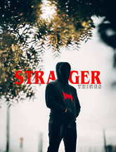 The Stranger Things Oversized Hoodie – Black