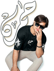 Neon Fire Oversized T-Shirt