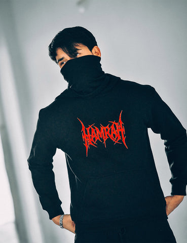 The Stranger Things Oversized Hoodie – Black