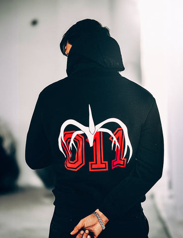 The Stranger Things Oversized Hoodie – Black